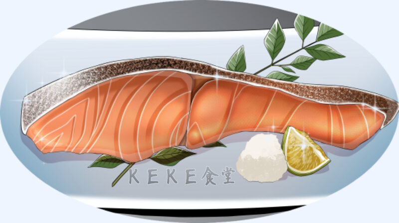 イラスト 焼き鮭を美味しそうに 描ける ブラシをご紹介 シャケの描き方
